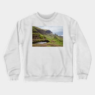 Quiraing, Isle of Skye, Scotland Crewneck Sweatshirt